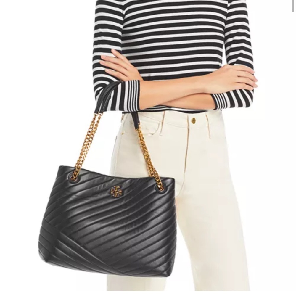 Tory Burch Quilted Tote with Dust Bag